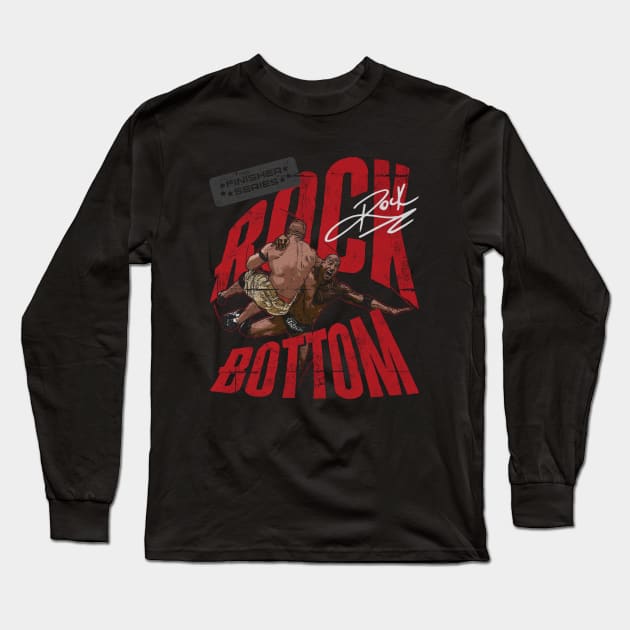 The Rock Bottom Long Sleeve T-Shirt by MunMun_Design